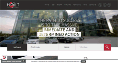 Desktop Screenshot of holtrecruitment.com